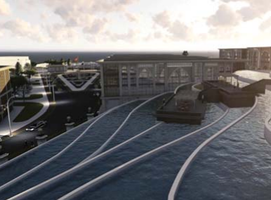 Additional image of the Alaattin Keykubat University central lecture halls and office building